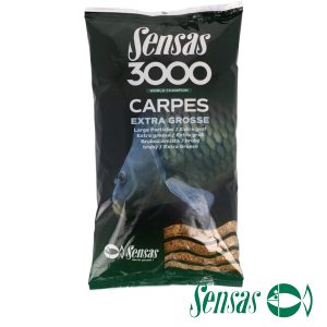 Sensas 3000 Karpfen Extra Grob Gemahlen 1kg