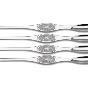 Hummergabel im 4er-Set aus Edelstahl