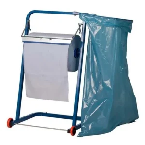 PRO FIT | Putztuchrollenhalter, Müllsackhalter, | Rollen bis 40 cm