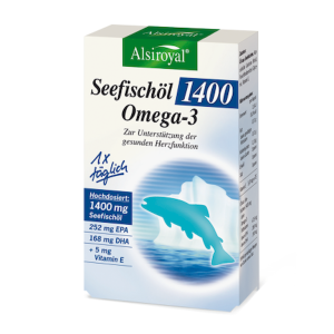 Alsiroyal Seefischöl 1400 Omega-3 (30 Kapseln)