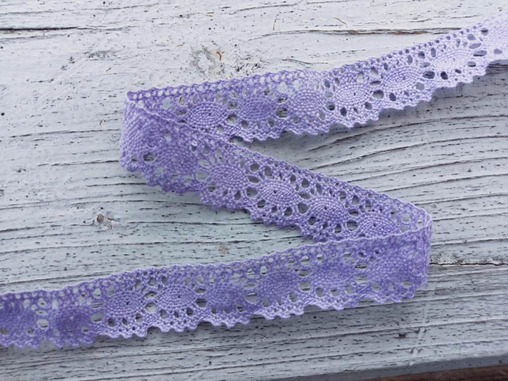 Klöppelspitze 20mm – verschiedene Farben – Bild 5