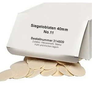 Siegel-Mehloblaten versch. Größen