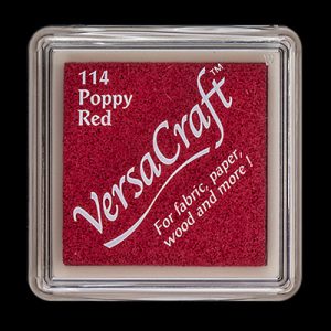 VersaCraft Stempelkissen klein – Poppy Red