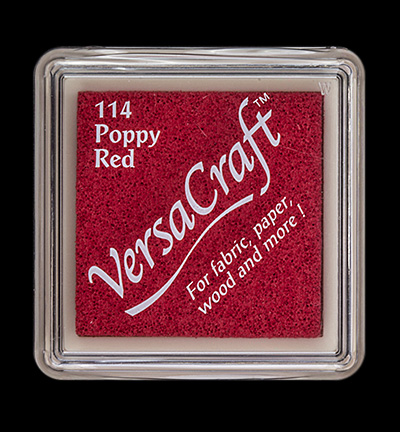 VersaCraft Stempelkissen klein – Poppy Red