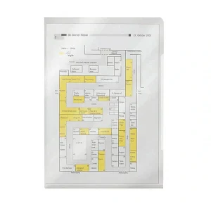 100 LEITZ 4100 Sichthüllen glatt aus PVC, 0,15 mm, versch. Farben