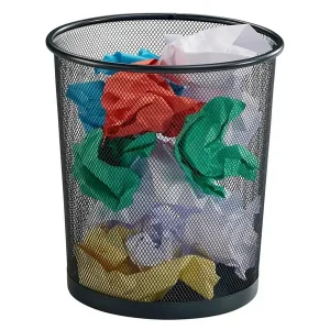 Papierkorb Meshline, rund, aus Metalldraht, 12,0 l, versch. Farben