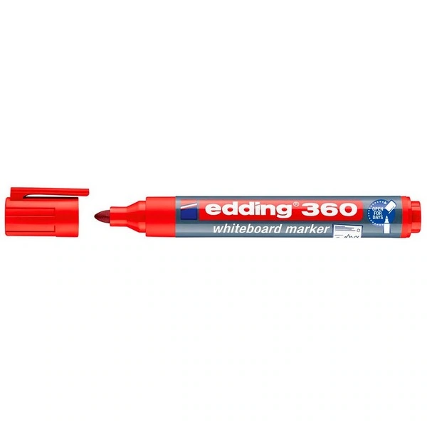 10 Whiteboardmarker Edding 360, Rundspitze, Strichbreite 1,5 – 3,0 mm, versch. Farben – Bild 4
