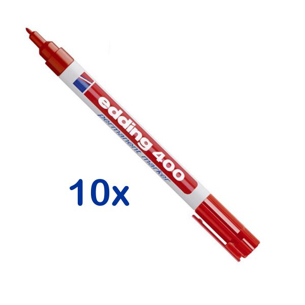 10 Permanentmarker edding 400, Rundspitze, Strichbreite 1,0 mm, versch. Farben – Bild 2