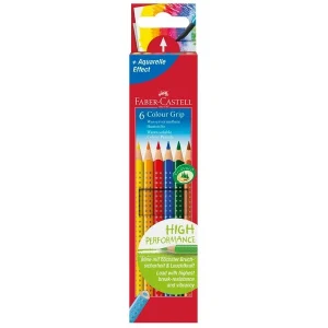 FABER-CASTELL Colour GRIP Buntstifte farbsortiert