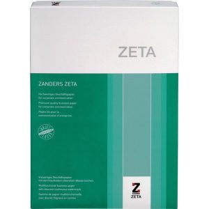 Hartpost-Papier ZETA, Kopierpapier mit Wasserzeichen A4 80 g/qm