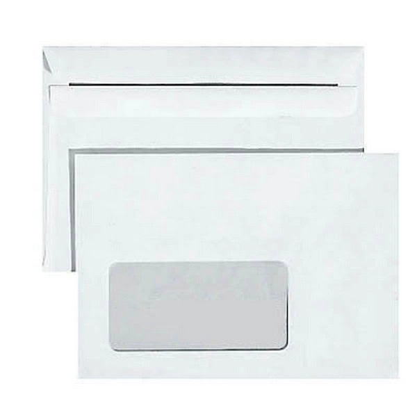 1.000 BONG Briefumschläge C6 selbstklebend, versch. Ausführungen