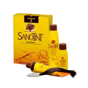 SANOTINT Haarfarbe – 02 Tiefbraun