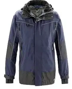 4PROTECT Wetterschutz-Jacke PHILLY | navy/schwarz