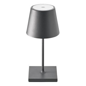 LED Akkuleuchte mini Indoor & Outdoor – Graphitgrau