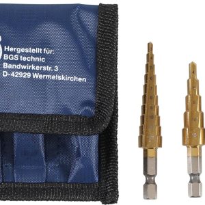 HSS-Stufenbohrsatz, 3-20 mm, 3-tlg.