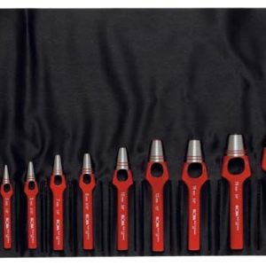 Henkellocheisen-Satz, 10-teilig 3-25 mm, ELORA-285 S10