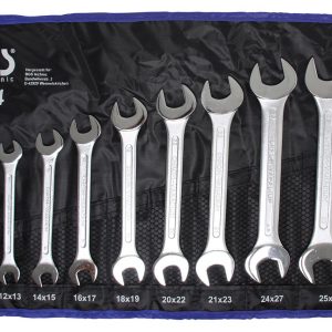 Doppelmaulschlüssel-Satz, 6×7-27×32 mm, 12-tlg.
