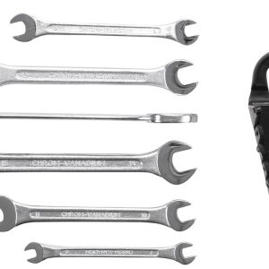 Doppelmaulschlüssel-Satz, nach DIN 3110, 6×7-17×19 mm, 6-tlg.