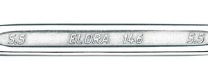 Doppelmaulschlüssel, klein, ELORA-146-11×11 mm