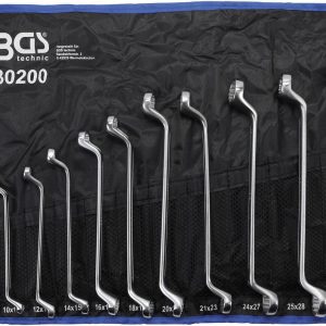 Doppelringschlüssel-Set, 75° gekröpft, 6-32 mm, 12-tlg.