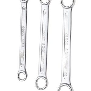 Doppel-Ringschlüssel, extra flach, 6 x 7 mm – 30 x 32 mm