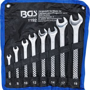 Maulringschlüssel-Satz, 6-19 mm, 8-tlg.