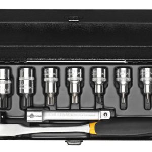 Steckschlüssel-Satz 1/2″, XZN, 9-teilig M5-M16, ELORA-770-KXZNU