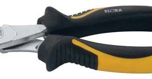 Kraft-Seitenschneider mit 2-K-Griffschutzhüllen, ELORA-490BI-145