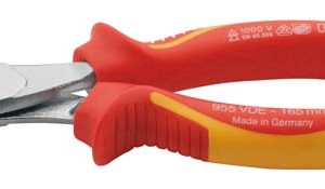 VDE-Kraft-Seitenschneider mit isolierten Griffschutzhüllen, ELORA-955-200