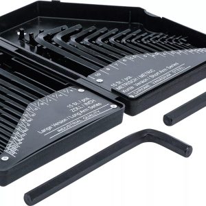 L-Winkelschlüssel Innensechskantschlüssel Satz 30 tlg. Zöllige Größen