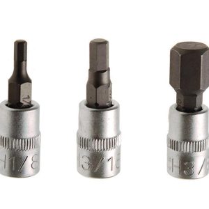 Bit-Einsätze, 1/4 Innen-6-kant, 3/32″ – 3/8″ Zollwerkzeug