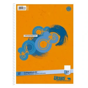 10 Ursus Collegeblöcke DIN A4 , versch. Lineaturen