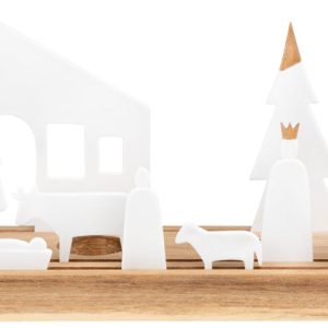 Lichtobjekt “Krippe groß” – Räder