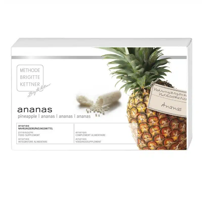 Ananas 60 Kapseln – Nutricosmetics Phytos von Methode Brigitte Kettner