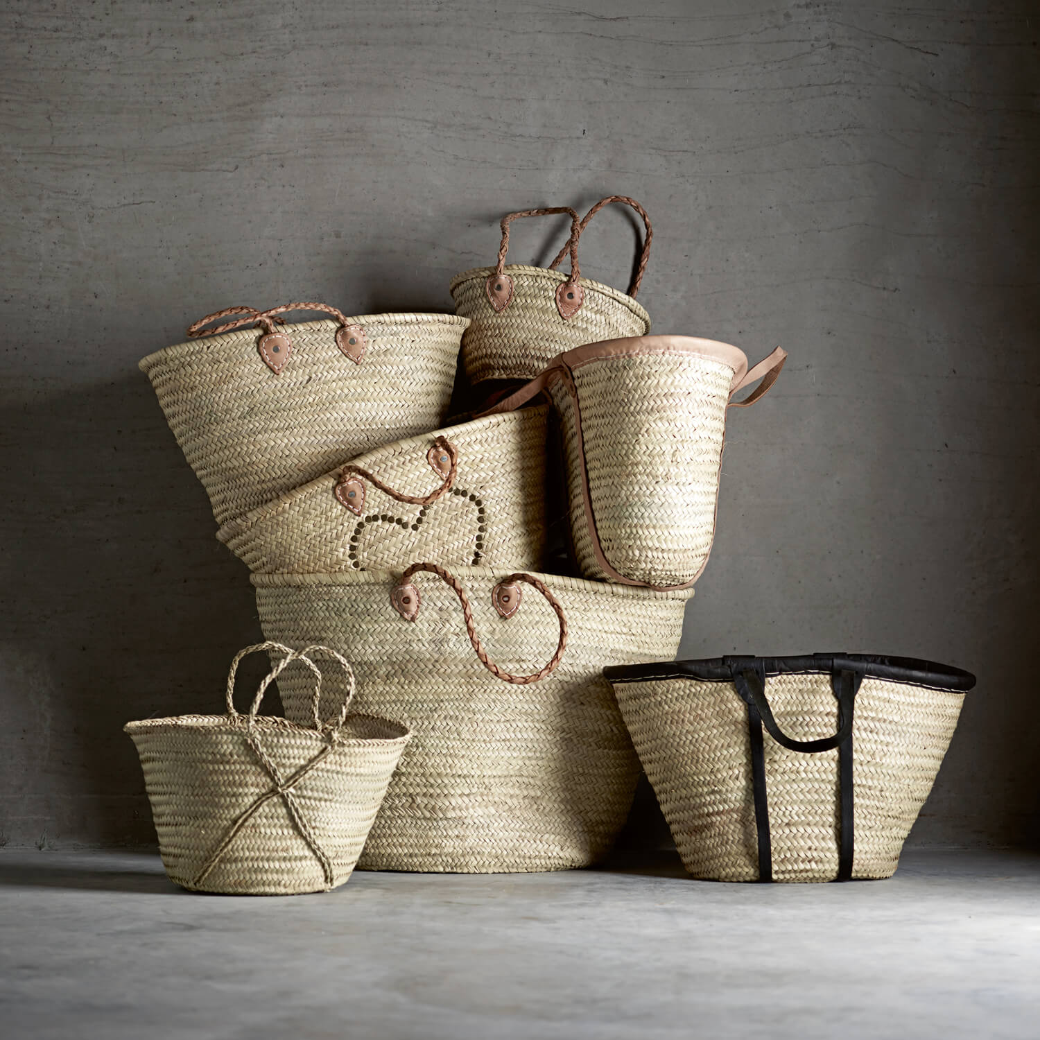 TineK Shopping Korb L Beige – Bild 2