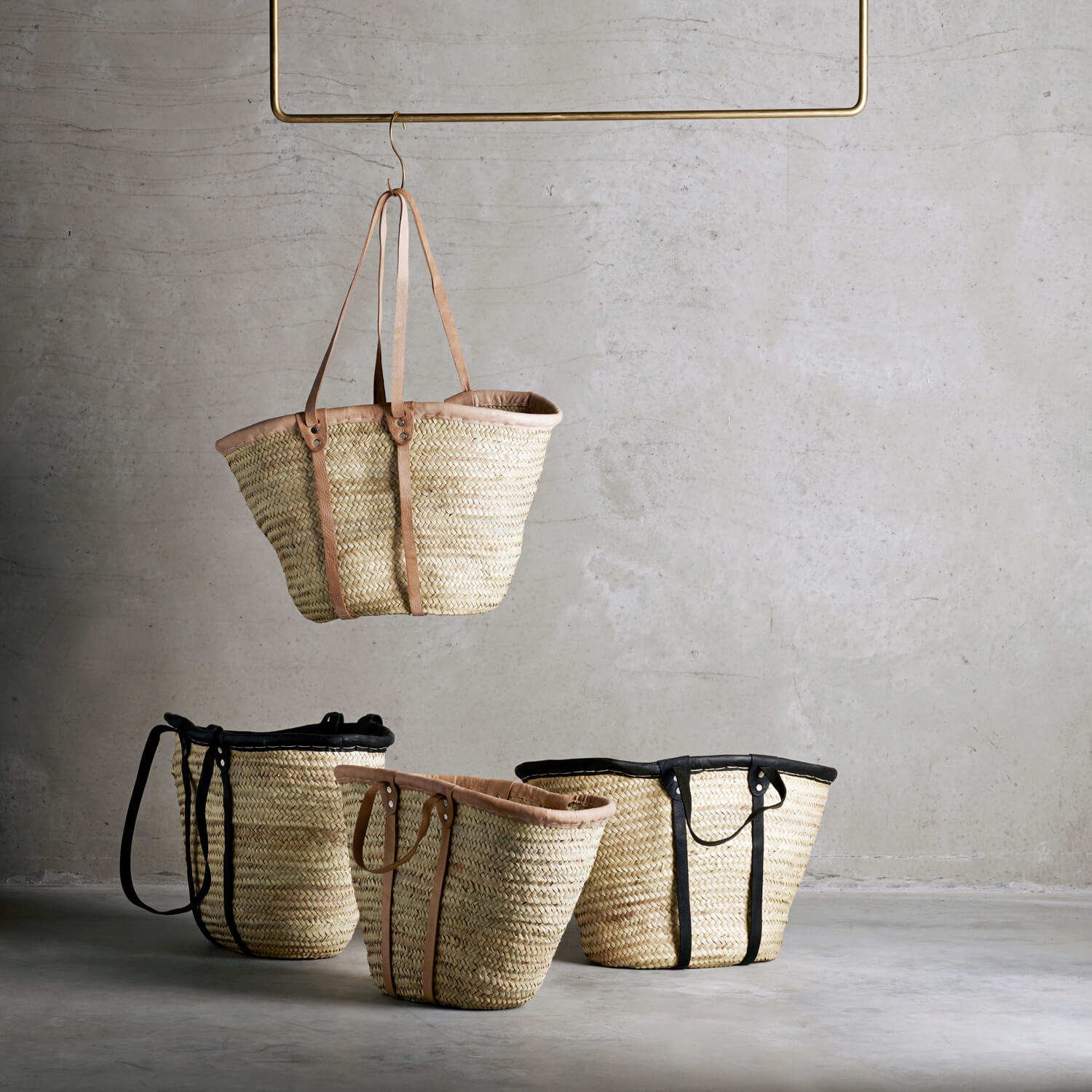 TineK Shopping Korb L Beige – Bild 3