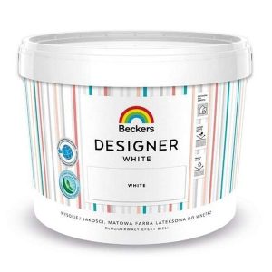 BECKERS DESIGNER WHITE weiße Latexfarbe 2,5L | 5L | 10L