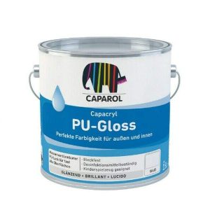 CAPAROL Capacryl PU-Gloss 2,4l Weiß Perfekte für außen und innen Glänzend