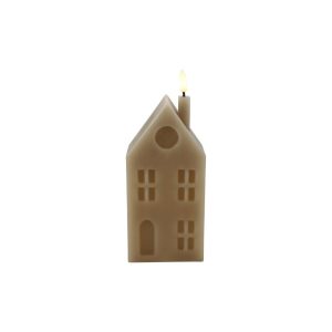 Countryfield Led Haus Candle L Taupe