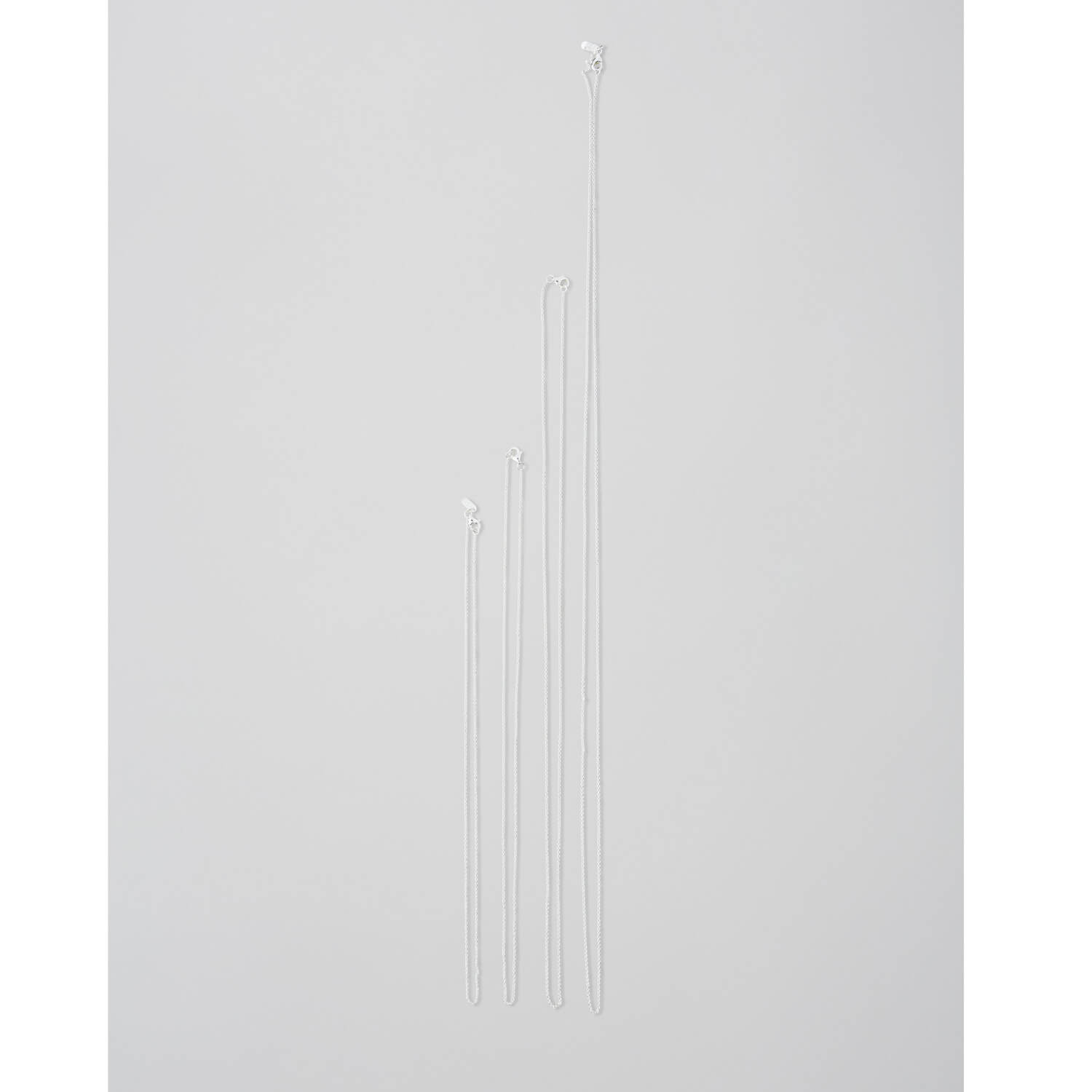 Design Letters Buchstabe S (16 mm) Silber mit oder ohne Kette – Bild 2