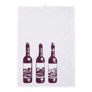 Geschirrtuch Weinflaschen – Frohstoff