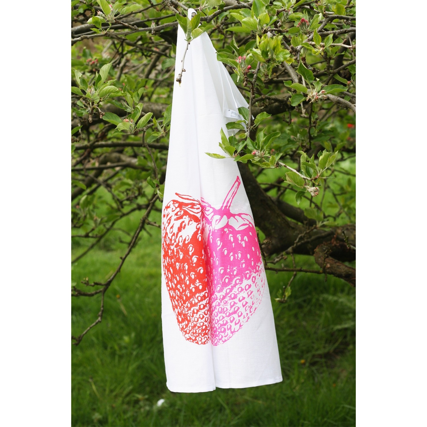 Geschirrtuch Erdbeere rot – Frohstoff – Bild 2