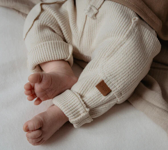 Guapoo Soft Rib Legging Oatmeal – Bild 2