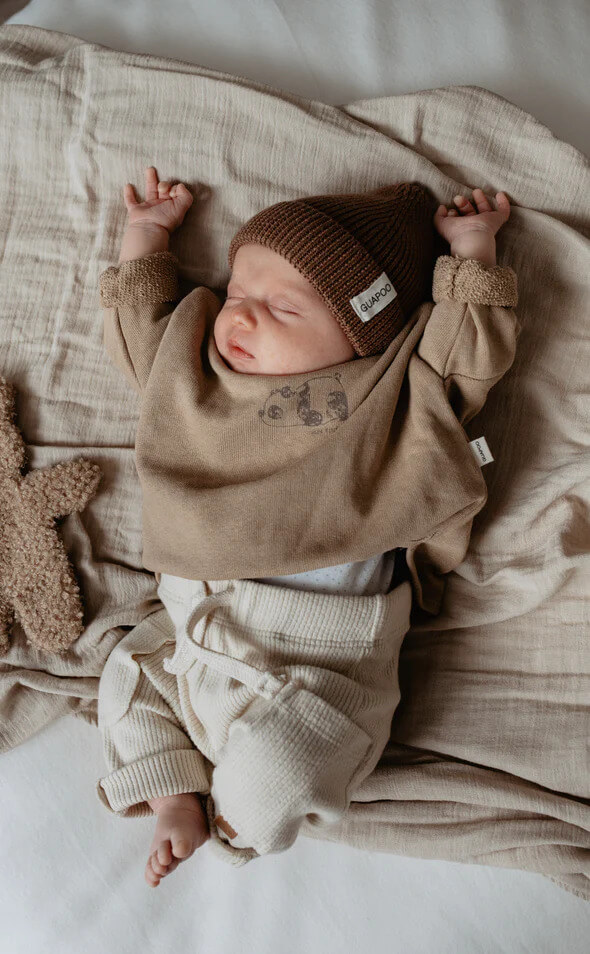 Guapoo Soft Rib Legging Oatmeal – Bild 3