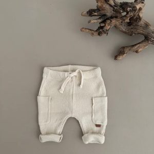 Guapoo Soft Rib Legging Oatmeal