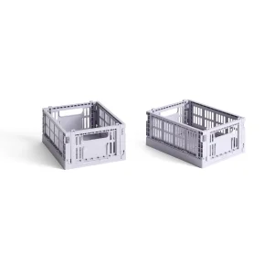 HAY Colour Crate Klappbox Lavender Mini
