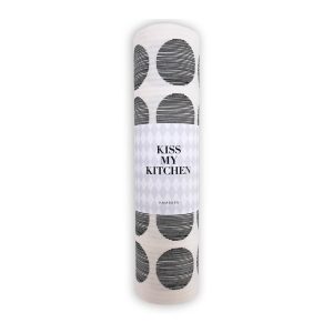 KMK Schwammtuch-Rolle Punkte Schwarz-Weiß