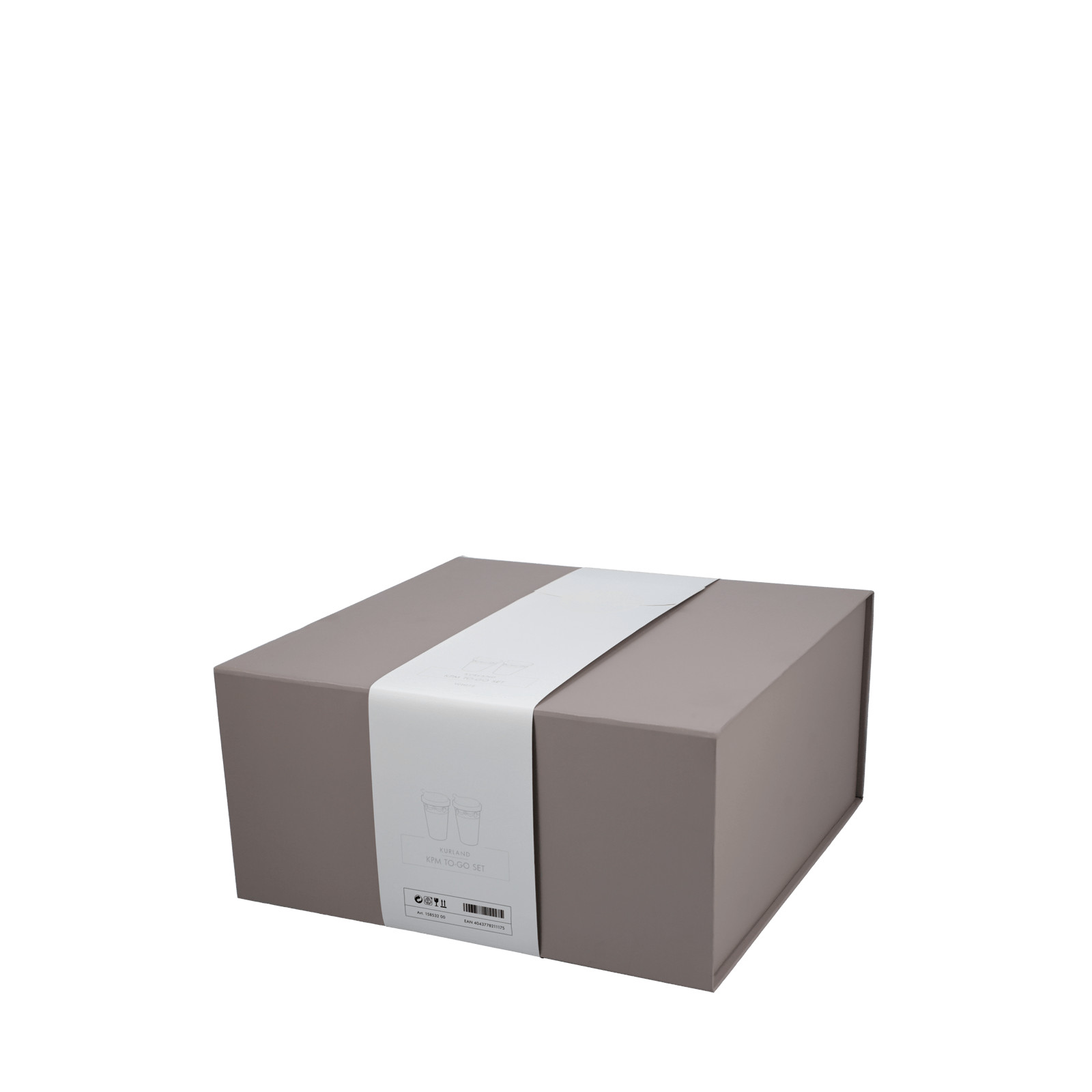 Kurland To-go Becher weiß Duo Set – KPM – Bild 3