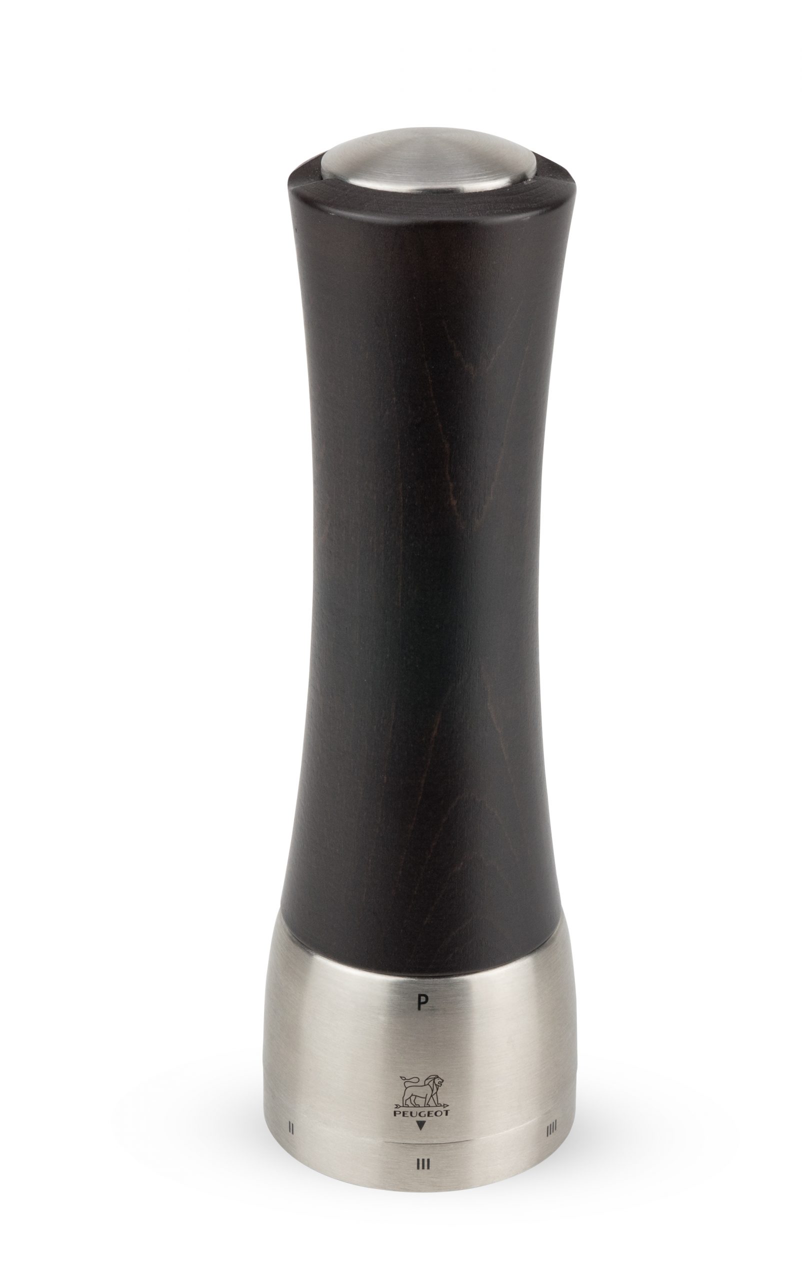 Salzmühle “Madras” schwarz 21 cm – Peugeot Saveurs