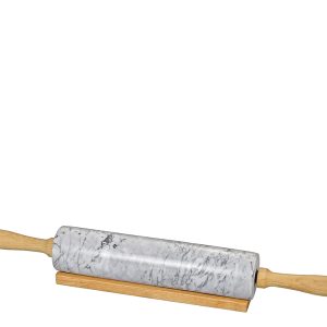 Marmor Teigrolle mit Ablage – Küchenprofi